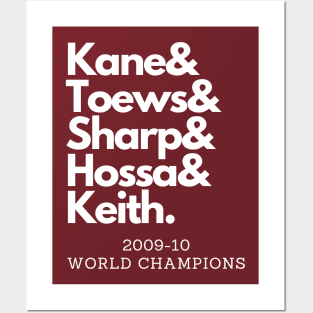 2009-10 Chicago Hockey World Champions Posters and Art